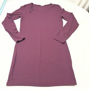 H&M Rich Purple Long Sleeve Dress
